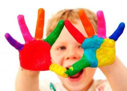 Как да научим цветовете на детето