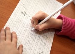 korekce rukopisu u dětí