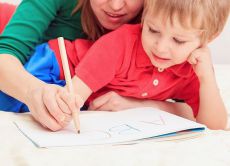 Kako učiti otroka pisati brez napak
