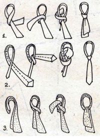 как да вържем вратовръзката на жената 6