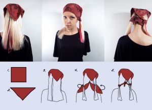Jak nosit šátek na hlavě 6