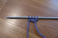 како везати плетени шал (3)