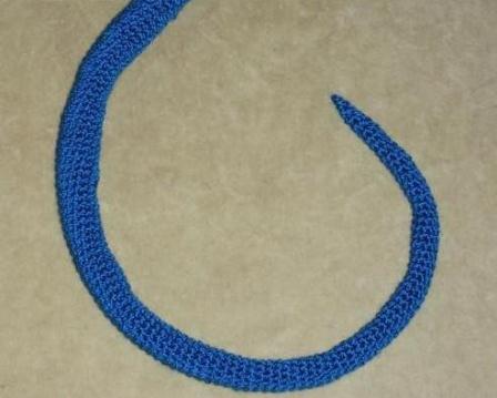 как да плете една змия4
