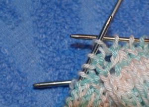 Kako pleteni legati s iglama za pletenje 6