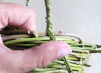 Как да тъкат кошница от ракита (18)
