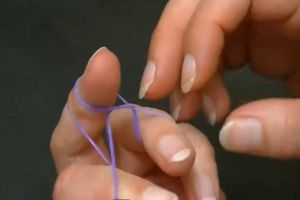 kako tkati dvostruke gumene narukvice 3
