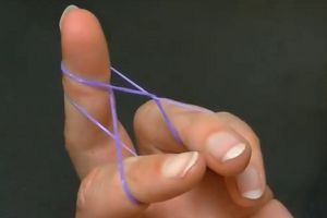 kako tkati dvostruke narukvice od gumenih vrpci 4