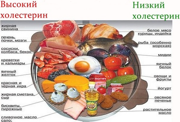 dietní menu hypocholesterolů