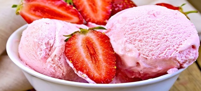 Сладолед от ягоди в дома