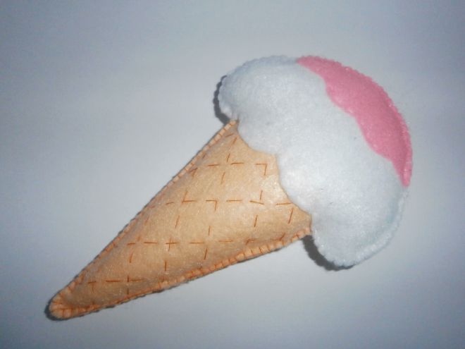 Сладолед из филца