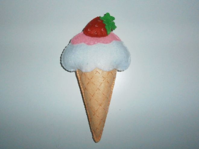 Сладолед от филц - ягода