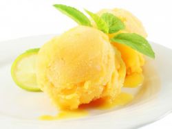 Како направити домаћи сладолед наранџасти сорбет