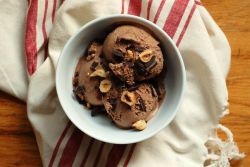 Kako narediti svetlo sladoled čokolade brez smetane