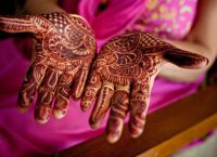 Indické henna kresby na rukou5