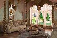 Indický styl obývací pokoj2