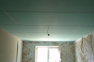 Montaža stropov mavčnih plošč16