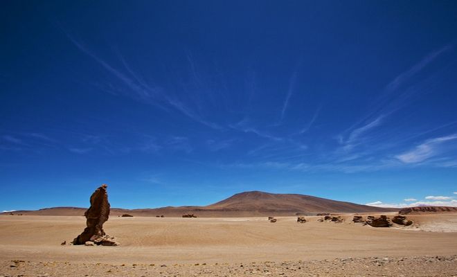 Пустыня Атакама - одно из самых сухих мест на планете