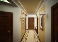 Интериор на дълъг коридор в апартамент 2