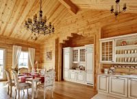 Interiér dřevěného domu 3