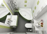 Interiér malé koupelny kombinované s toaletou 9