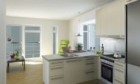 kuchyňský design s obývacím pokojem 7