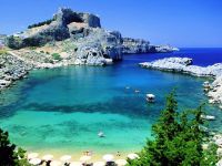 peščeni kraji Grčije