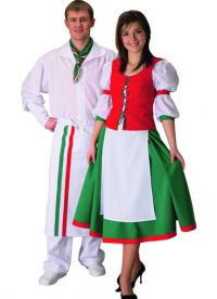 Włoski strój ludowy 1