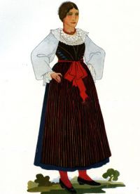 Италиански фолклорен костюм 2