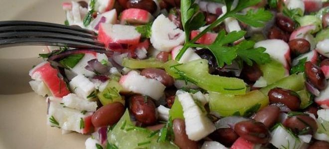 Talijanski salata s grahom