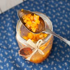 džem od bundeve s narančom u sporom štednjaku