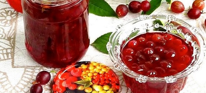 Рецепта за сладко от цариградско грозде "Pyatiminutka"