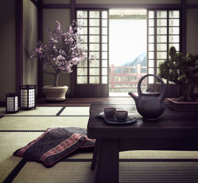 Как выглядит интерьер в японском стиле