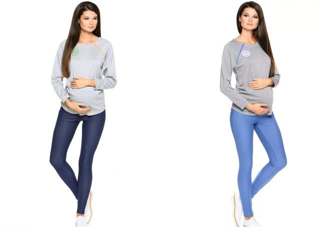 Připravené džíny pro těhotné ženy
