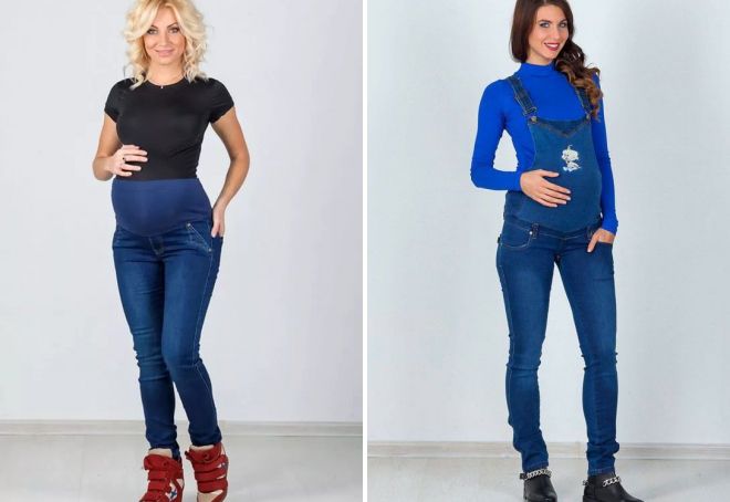 stylowe jeansy dla kobiet w ciąży