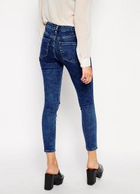 džíny s vysokým pasem 2016 9