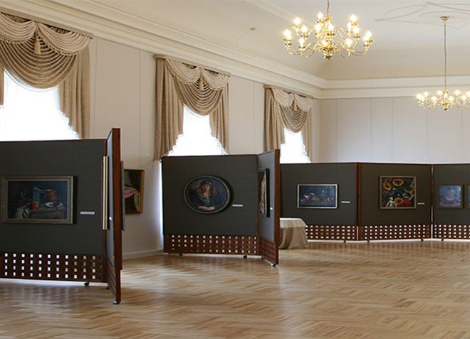 В музее представлены уникальные коллекции живописи