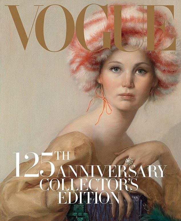 Дженнифер Лоуренс снялась на обложке Vogue