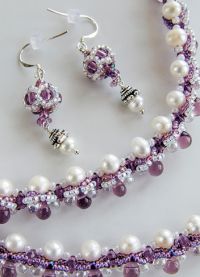 Kostiumowa biżuteria z perłami 8