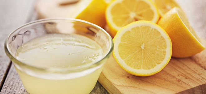 dietu na citronové šťávě