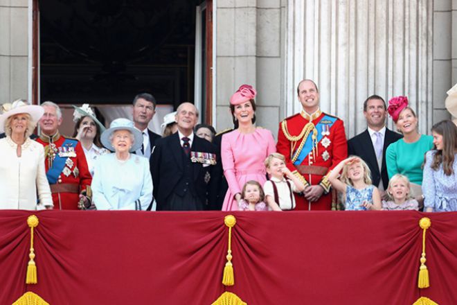 Гости на параде Trooping the Colour