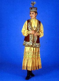 Kazachski strój ludowy 4