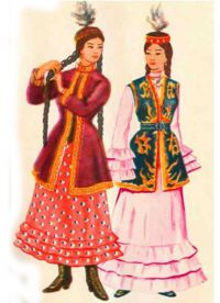 Kazachski strój ludowy 9