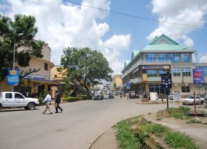 Городская улица в Танзании