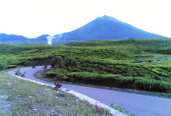 Дорога к вулкану