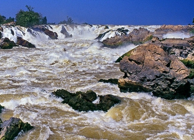Водопад Кхон считается одним из спокойнейших в мире