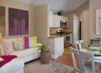 Kuchyně a obývací pokoj společně - design5