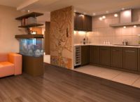 Kuhinja in dnevna soba skupaj - design8