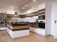 kuchyňský interiér s jídelnou 3