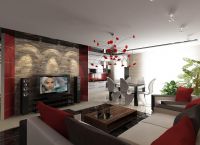 Kuchyň-obývací pokoj design3