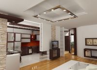 Kuchyně-obývací pokoj design4